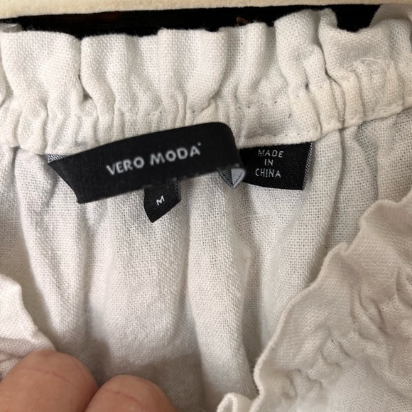 Boho White Top - Picture 2 of 7